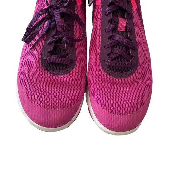 Nike Flex Experience RN 6 Womens 10 US Fire Hyper Pink Running Shoe 881805-601 - Picture 6 of 9